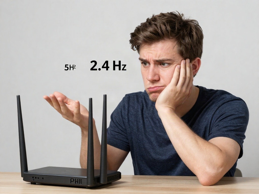 2,4 GHz oder 5 GHz WLAN