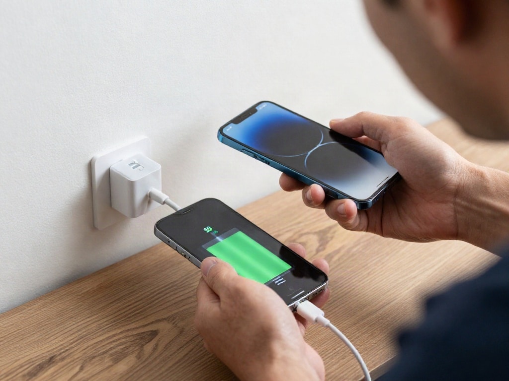 Handy Akku richtig laden