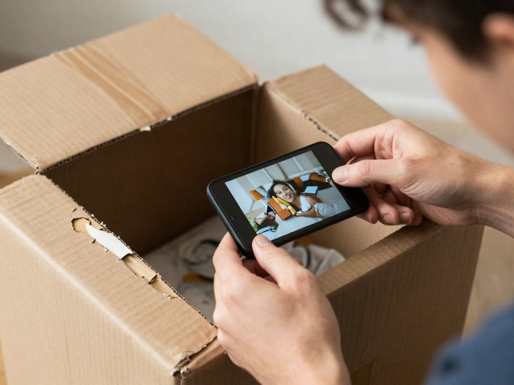 Paket beschädigt angekommen
